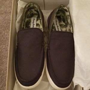 Tommy Bahama deck shoes.